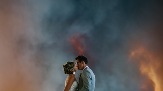 How this couple ended up with the most dramatic wedding pictures ever